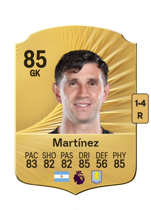 Emiliano Martínez card