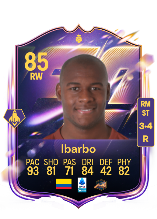 Víctor Ibarbo card