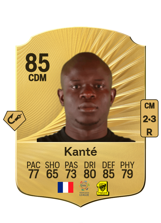 N'Golo Kanté card