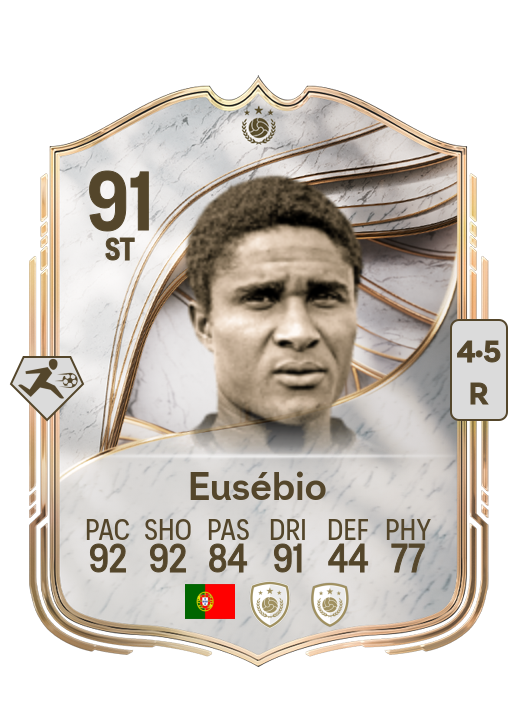 Eusébio da Silva Ferreira card