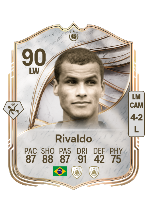 Rivaldo Vítor Borba Ferreira card