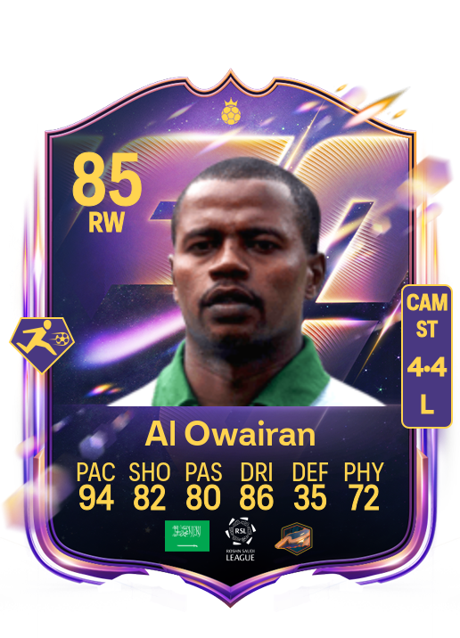 Saeed Al Owairan card