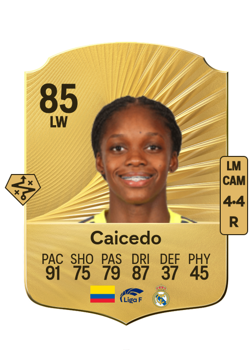 Linda Caicedo card