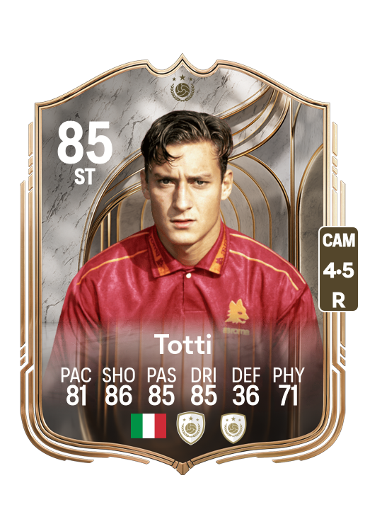 Francesco Totti card