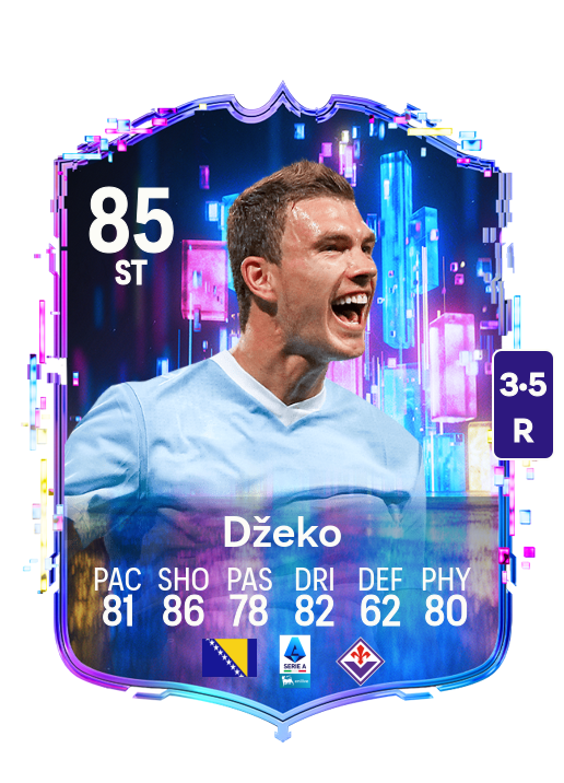 Edin Džeko card