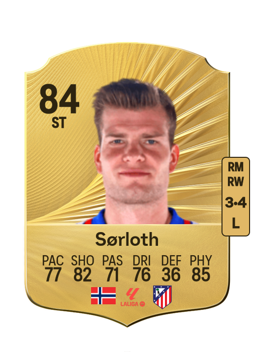 Alexander Sørloth card