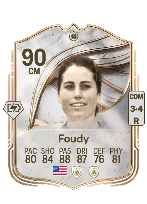 Julie Foudy card