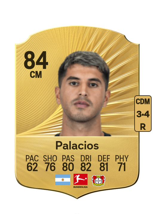 Exequiel Palacios card