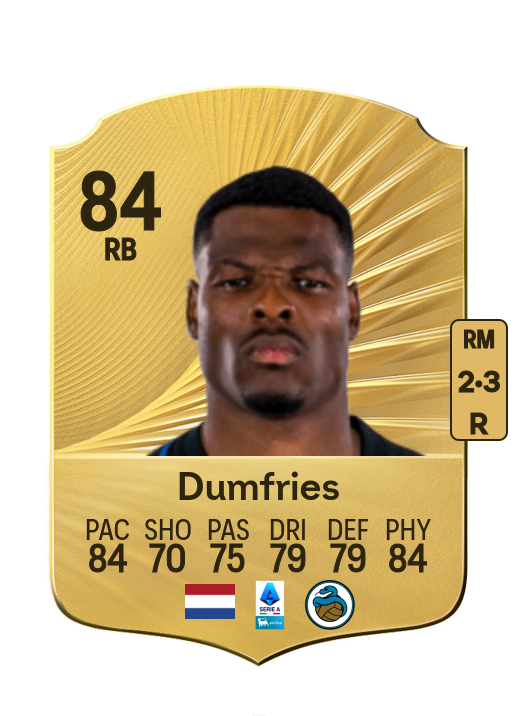 Denzel Dumfries card