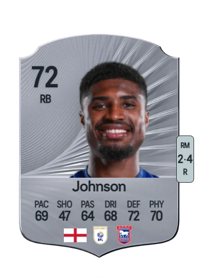 Ben Johnson card