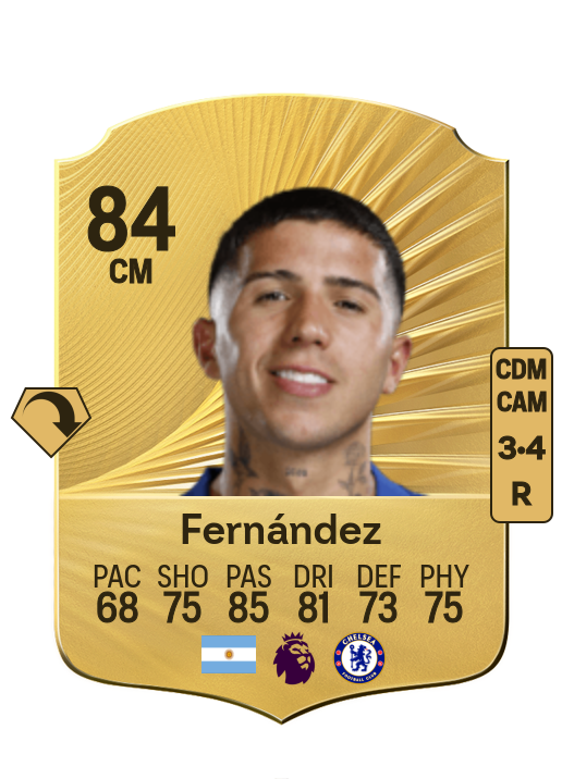 Enzo Fernández card