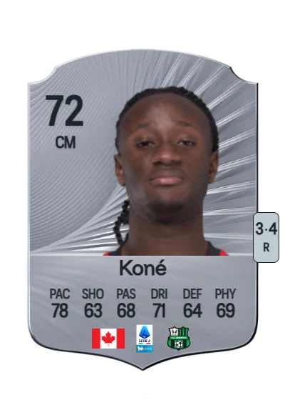 Ismaël Koné card