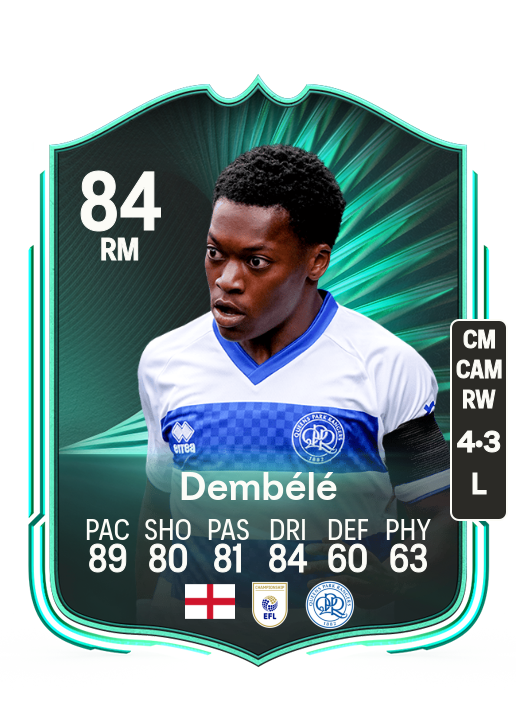 Karamoko Dembélé card