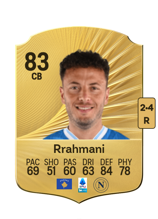 Amir Rrahmani card