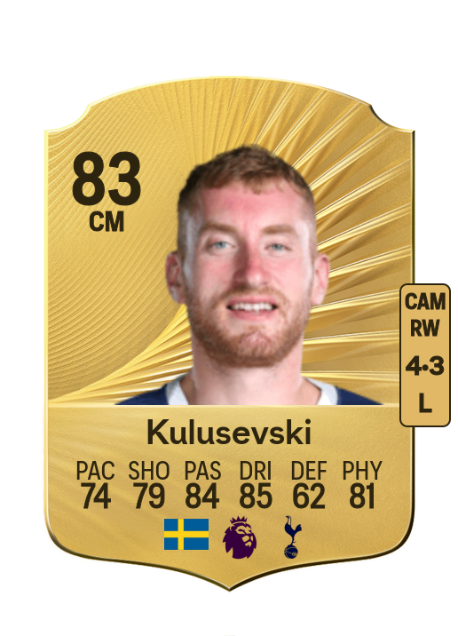 Dejan Kulusevski card