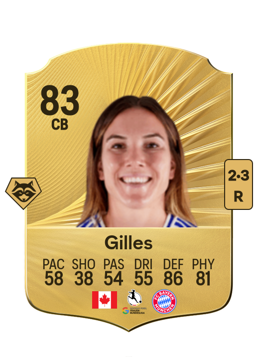 Vanessa Gilles card