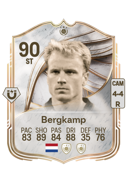 Dennis Bergkamp card