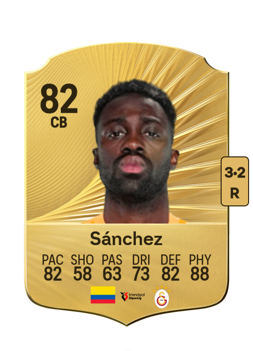 Davinson Sánchez card