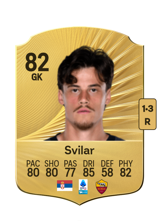 Mile Svilar card