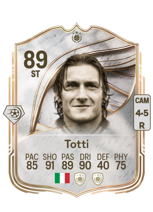 Francesco Totti card