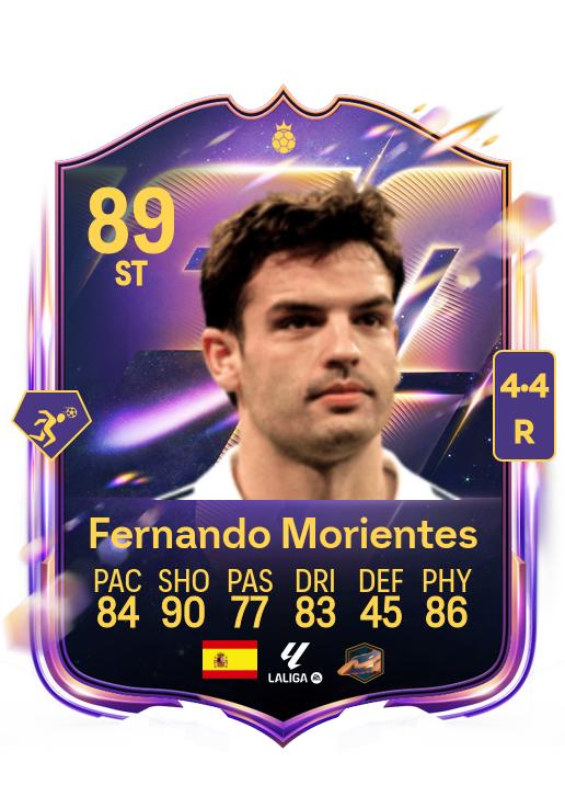 Fernando Morientes Sánchez card