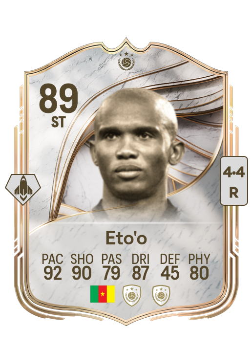 Samuel Eto'o card