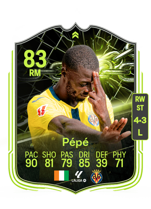 Nicolas Pépé card