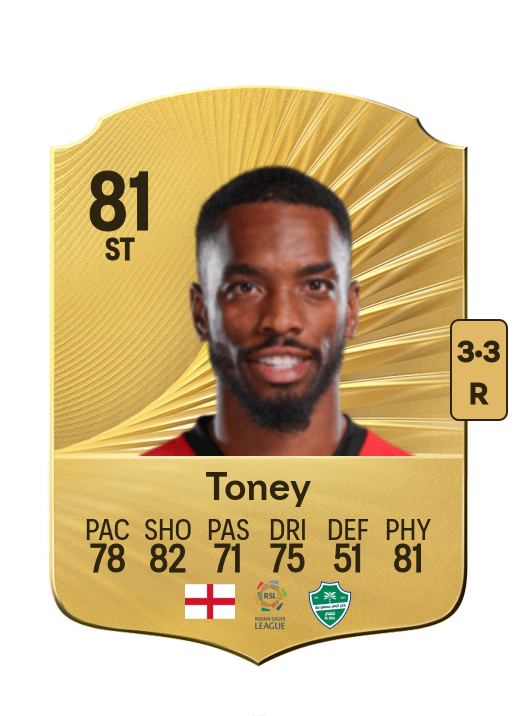 Ivan Toney card