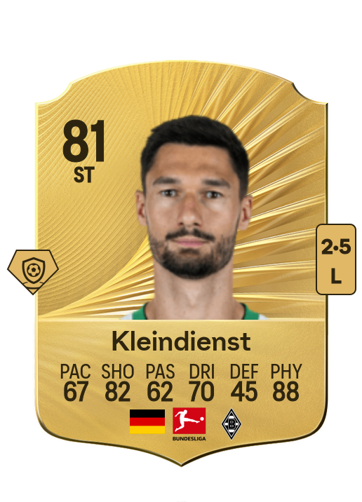 Tim Kleindienst card