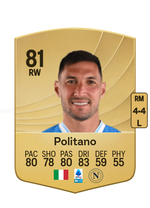 Matteo Politano card