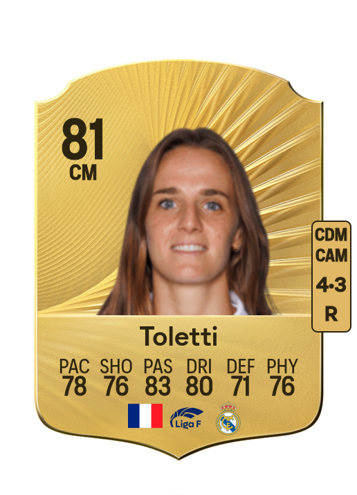 Sandie Toletti card