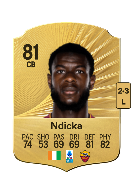 Evan Ndicka card