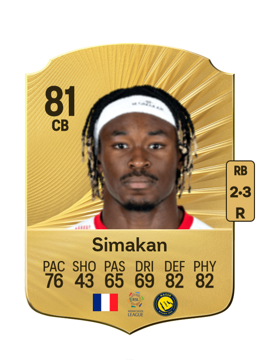Mohamed Simakan card