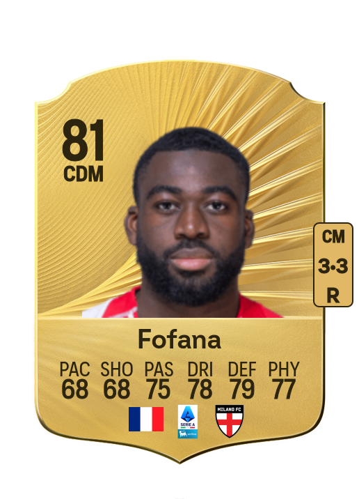 Youssouf Fofana card
