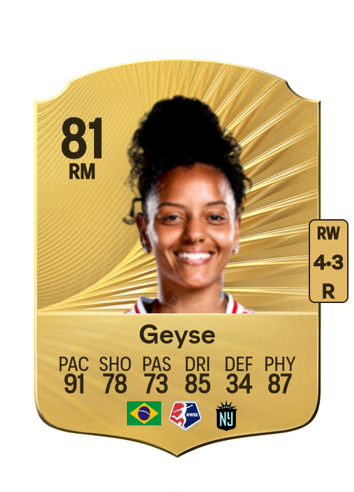 Geyse da Silva Ferreira card