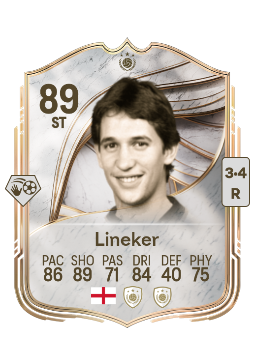 Gary Lineker card