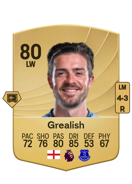 Jack Grealish card