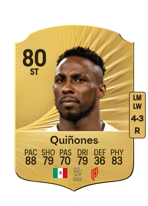 Julian Quiñones card