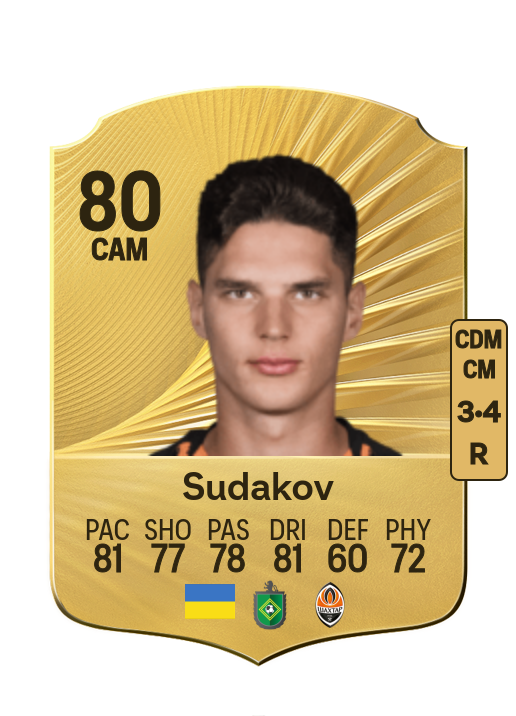 Georgiy Sudakov card